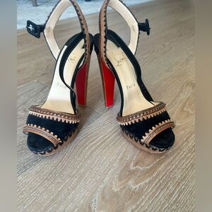 Christian Louboutin Strappy Heels size 37.5